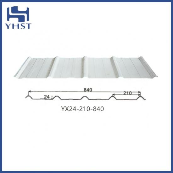 Corrugated steel sheet for wall