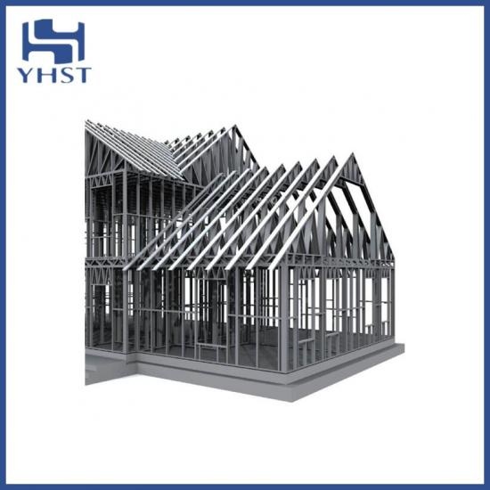 Prefabricated modern light steel frame house